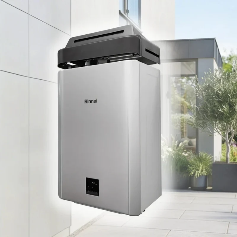 Scaldabagno a Condensazione Interno/Esterno Rinnai Infinity NB 26 Lt REU-NB2635FFC-E Metano/Gpl con Kit Scarico Fumi