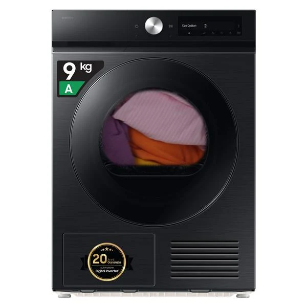 Sèche-linge Samsung DV90DB7845GBU3 WiFi 9 Kg classe A pompe à chaleur (H85xL60xP60) noir