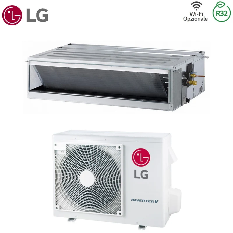 Condizionatore Canalizzato LG Compact 30000 Btu UM30F R-32 Wi-Fi Optional