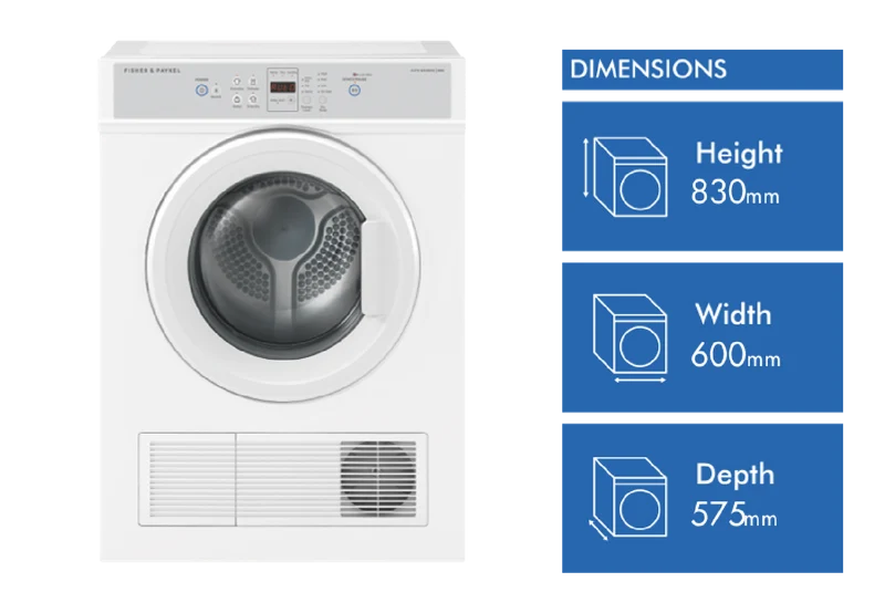 Fisher & Paykel 6kg Sensor Dryer