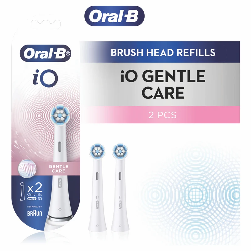 Oral B IO White Gentle Clean Replacement Heads 2Pk