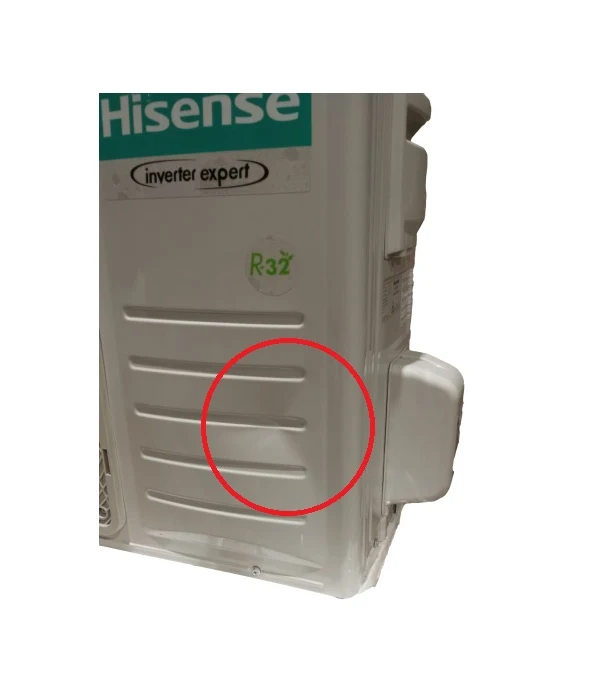 AREA OCCASIONI Condizionatore a Cassetta Hisense Turbo 9000 Btu ACT26UR4RCC8 R-32 Wi-Fi Optional con Telecomando e Pannello Incluso