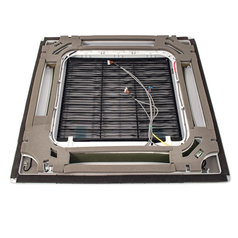 Climatiseur cassette triphasé Daitsu 42 000 BTU AUD42KDBS avec Wi-Fi en option, télécommande et grille