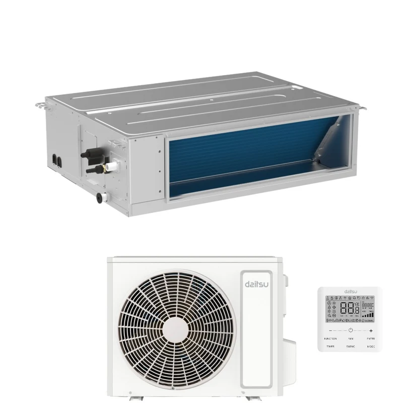 Climatiseur gainable Daitsu ACD30KDBS R-32 30 000 BTU avec Wi-Fi et commande filaire intégrée