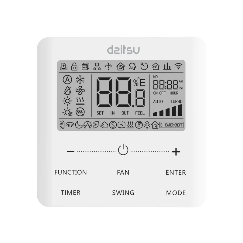 Climatiseur gainable monophasé Daitsu ACD36KDBS de 36 000 BTU avec Wi-Fi intégré et commande filaire