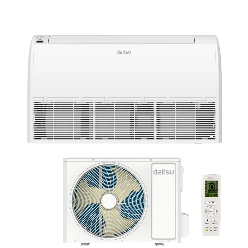 Climatiseur Daitsu 36 000 BTU ABD36KDBS monophasé R-32 avec Wi-Fi, installation plafond/plancher et télécommande en option