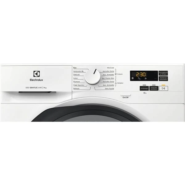 Sèche-linge à pompe à chaleur Electrolux EW6HA19G série 600 GentleCare 9 kg, classe C (H 85 x L 59,6 x P 63,6 cm), blanc