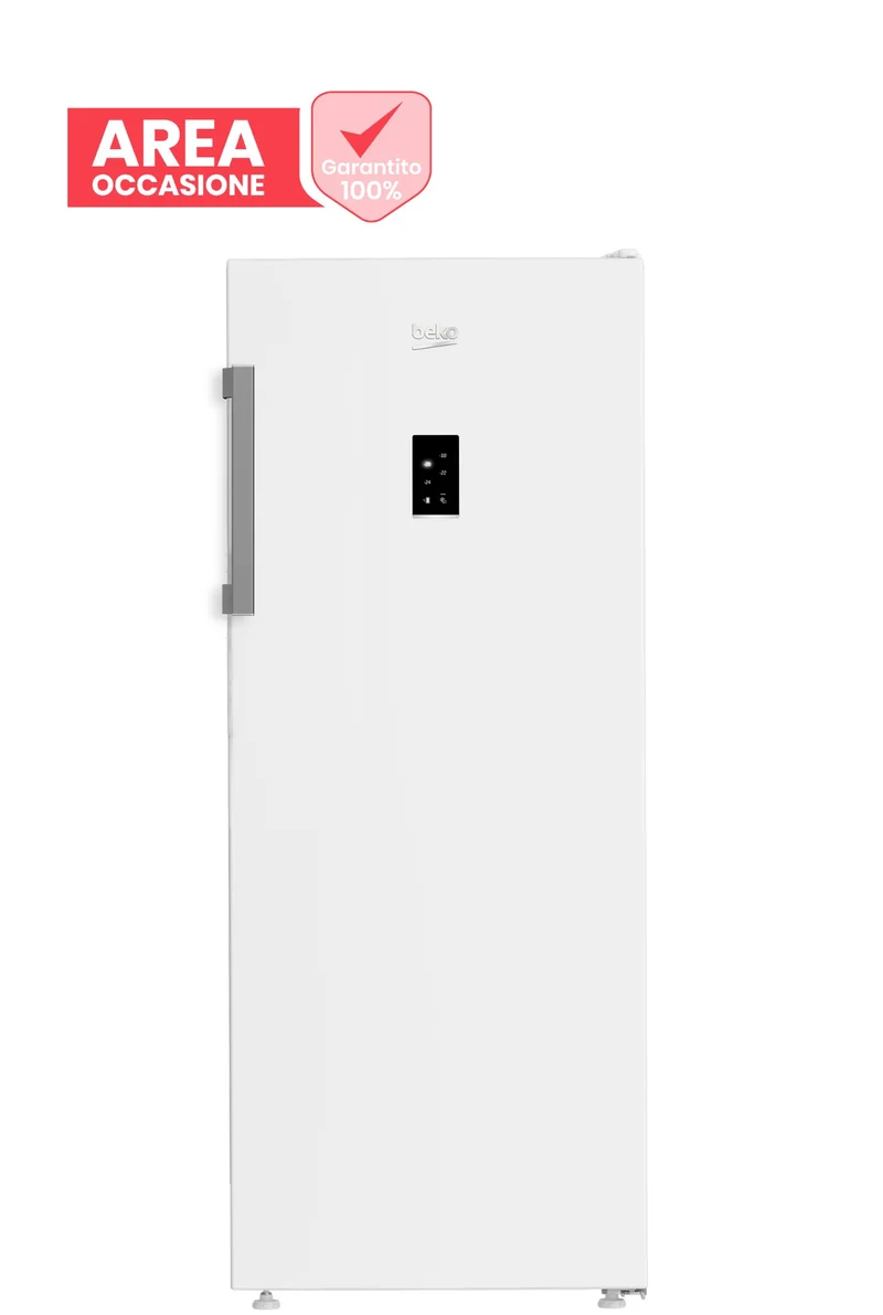 OFFRES SPÉCIALES 2671 Beko B3RFNE274W Congélateur vertical 220 litres Classe E No Frost (H 151,5 x L 59,7 x P 75,4 cm) Blanc
