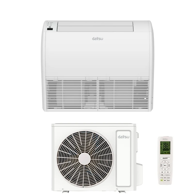 Climatiseur plafond/plancher Daitsu 12 000 BTU ABD12KDBS R-32 avec Wi-Fi en option et télécommande