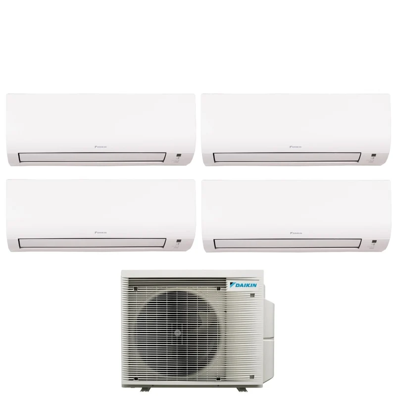 Climatiseur Daikin Quadri Split COMFORA 9+9+9+9 avec 4MXM80A R-32 et Wi-Fi intégré