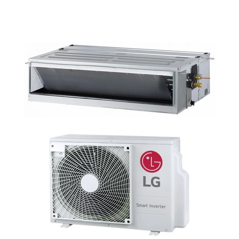 Climatiseur gainable haute pression LG Compact CM24F + UUB1 de 24 000 BTU avec R-32 et Wi-Fi en option