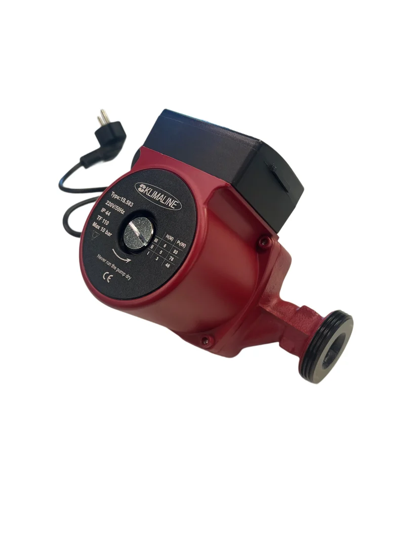 Circulateur d'eau chaude sanitaire 25/60 - 180 pour chaudière, poêle à granulés, cheminée thermique, 3 vitesses