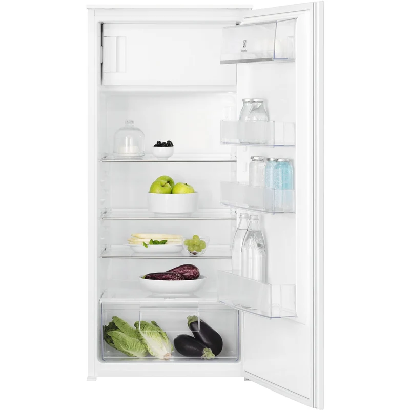 Réfrigérateur encastrable Electrolux LFB3AE12S Série 500 OptiSpace 188 L à une porte, classe E (H 121,8 × L 54,8 × P 54,9 cm), blanc