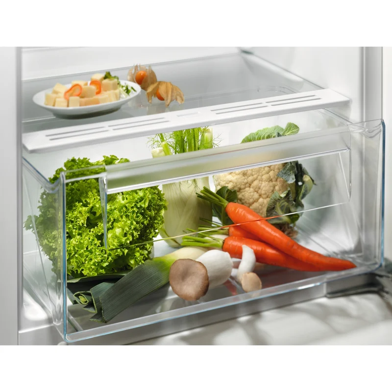 Réfrigérateur encastrable Electrolux LFB3AE12S Série 500 OptiSpace 188 L à une porte, classe E (H 121,8 × L 54,8 × P 54,9 cm), blanc
