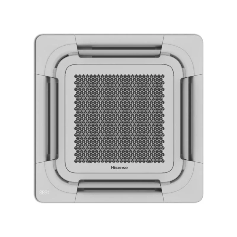 Climatiseur cassette triphasé Hisense AUC140UR4RKC8 de 48 000 BTU avec Wi-Fi et télécommande en option
