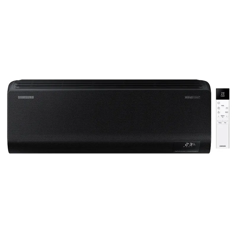 Climatiseur quadri-split Samsung WindFree Black 9+9+12+12 avec AJ080TXJ4KG R-32 Wi-Fi intégré
