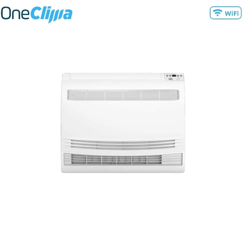 Climatiseur OneClima Dual Split Console 12+18 avec MLT27x3/Y24 R-32, Wi-Fi en option et télécommande incluse.