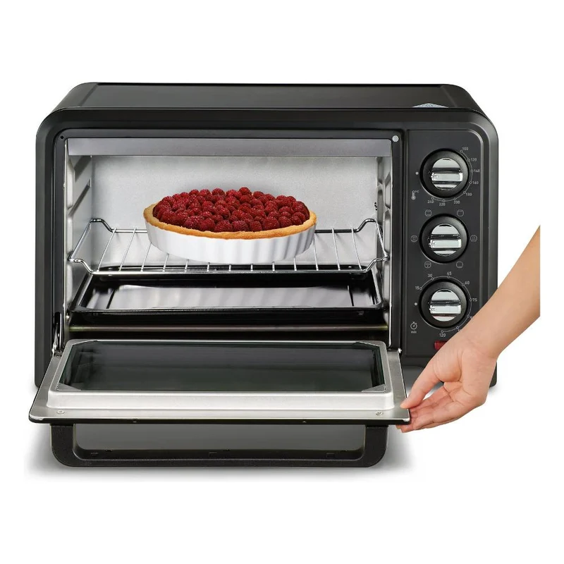 Four électrique Moulinex OPTIMO OX4448, 19 litres, 1380 W (H 36,1 × L 37 × P 53,5 cm), noir