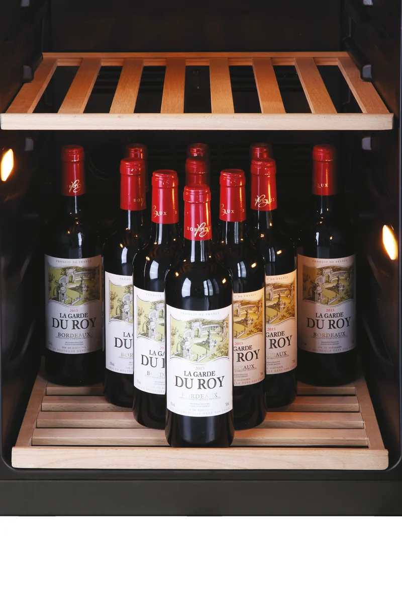 Cave à vin Haier Wine Bank Série 50 HWS49GA avec compresseur, pose libre, noire, 49 bouteilles