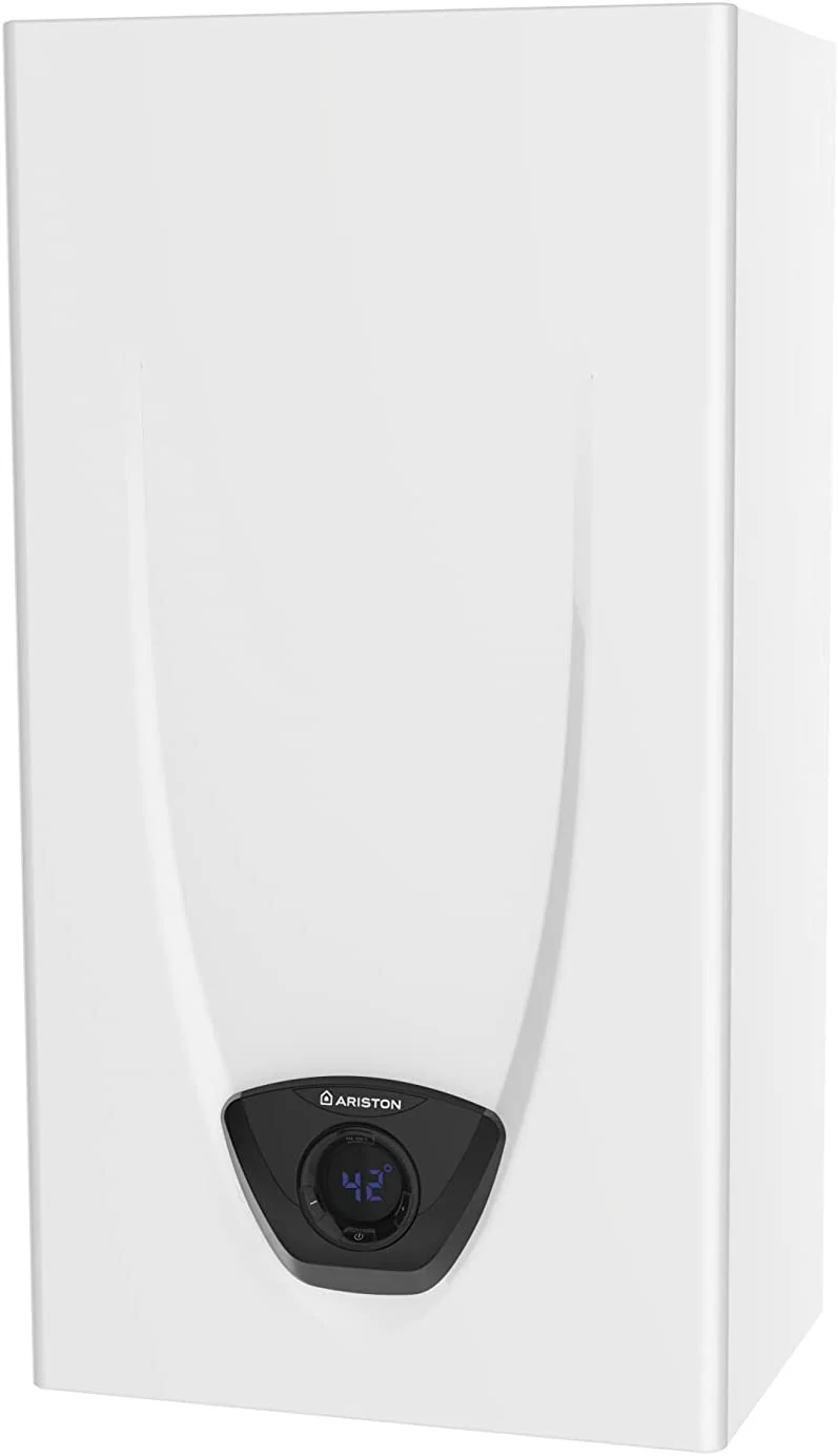 OFFRES SPÉCIALES 2554 Ariston FAST EVO X DISPLAY ONT 14 GPL Eu GPL Chauffe-eau à chambre ouverte Cod. 3632394