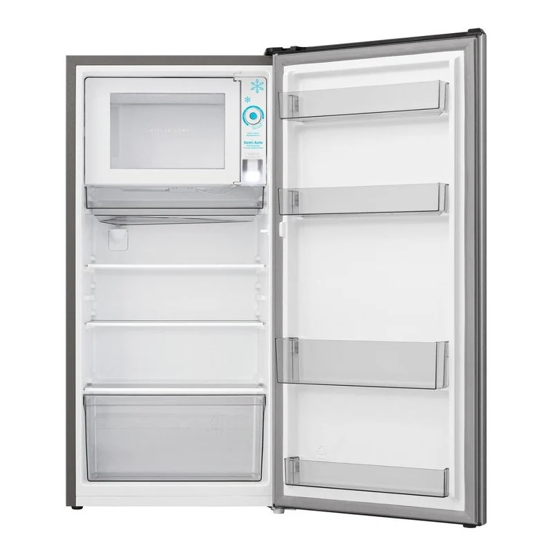 Réfrigérateur Hisense RR198D4ADE série RR, porte simple, 151 L, classe E (H 107,9 x L 51,5 x P 51,4 cm), argent