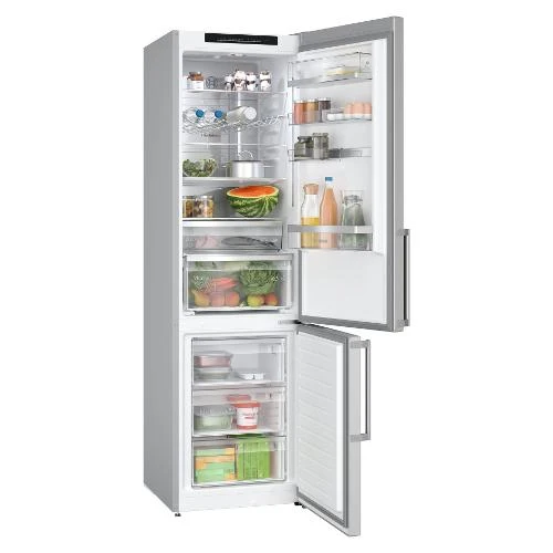 Réfrigérateur combiné Bosch Série 6 KGN39AIAT 363 litres Classe A 60 cm en acier inoxydable anti-traces de doigts