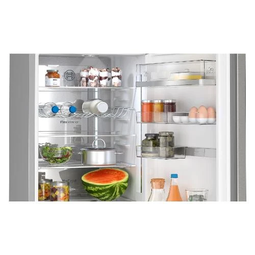 Réfrigérateur combiné Bosch Série 6 KGN39AIAT 363 litres Classe A 60 cm en acier inoxydable anti-traces de doigts