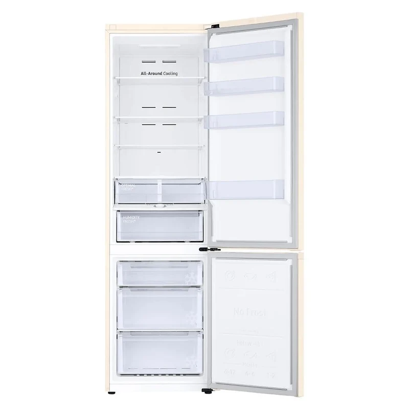 Réfrigérateur Samsung RB38C603DEL ECOFLEX AI 390 litres Classe D Total No Frost (H 511 x L 151 x P 167 cm) SmartThings Bixby Alexa Sable