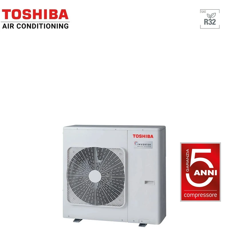 Unité externe multisplit Toshiba RAS-4M27G3AVG Quadri Split R-32