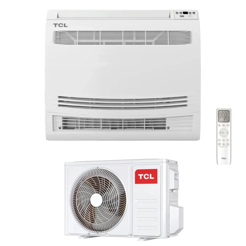 Climatiseur console au sol TCL 9000 BTU R-32 Inverter avec Wi-Fi intégré