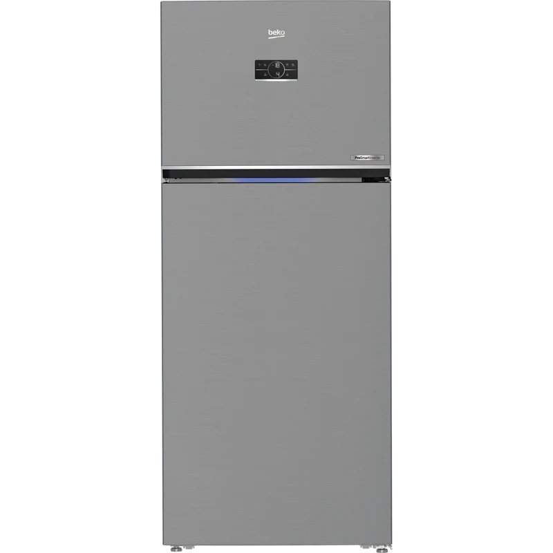 Réfrigérateur Beko B7RDNE595LXPW 557 litres, classe D, double porte (H 186 x L 78 x P 75 cm), finition No Frost, acier inoxydable