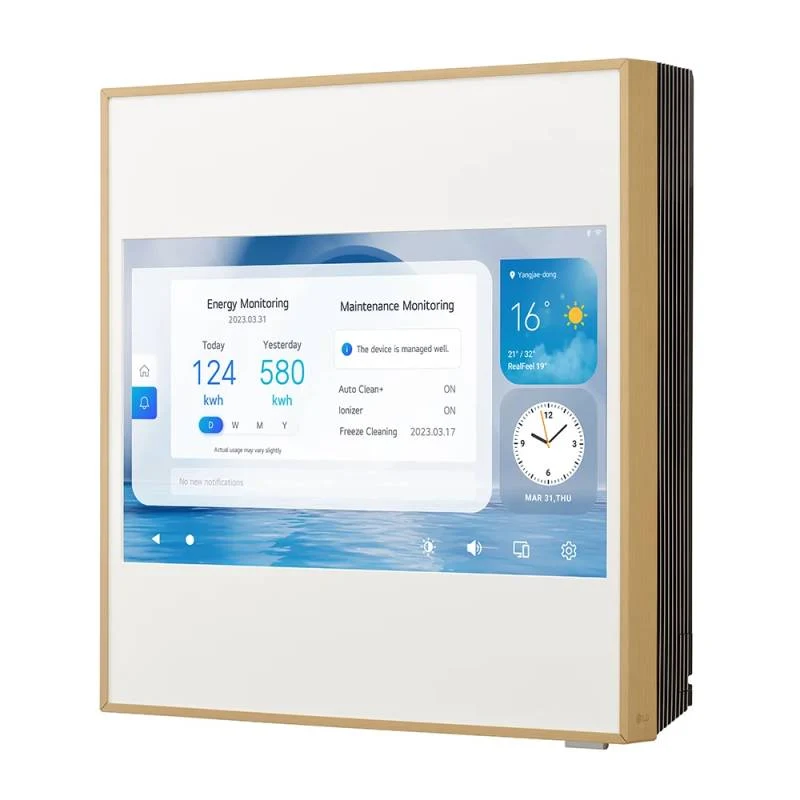 Climatiseur quadri-split inverter LG ARTCOOL GALLERY LCD 9+9+9+12 avec MU4R25 R-32 et Wi-Fi intégré