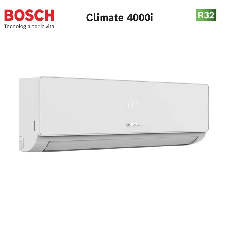 Climatiseur quadri-split Bosch CLIMATE 4000i 9+9+9+18 Quadri avec 5000M 105/4 E R-32 et Wi-Fi en option