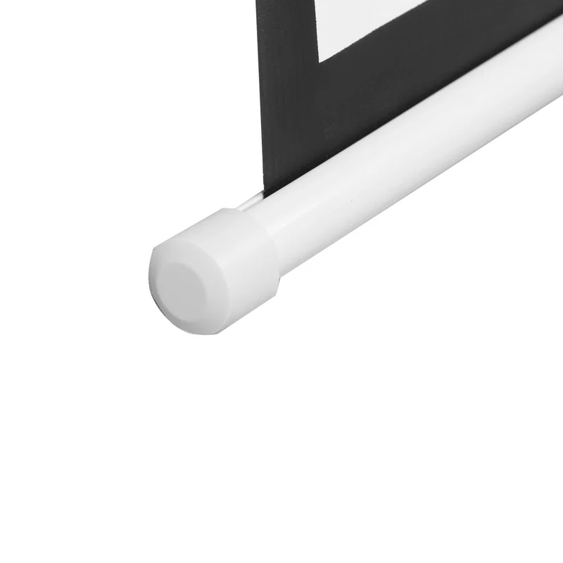 Écran de projection Easycomfort 100", format 16:9/4:3, hauteur réglable, 210 x 8,6 x 7 cm, noir et blanc