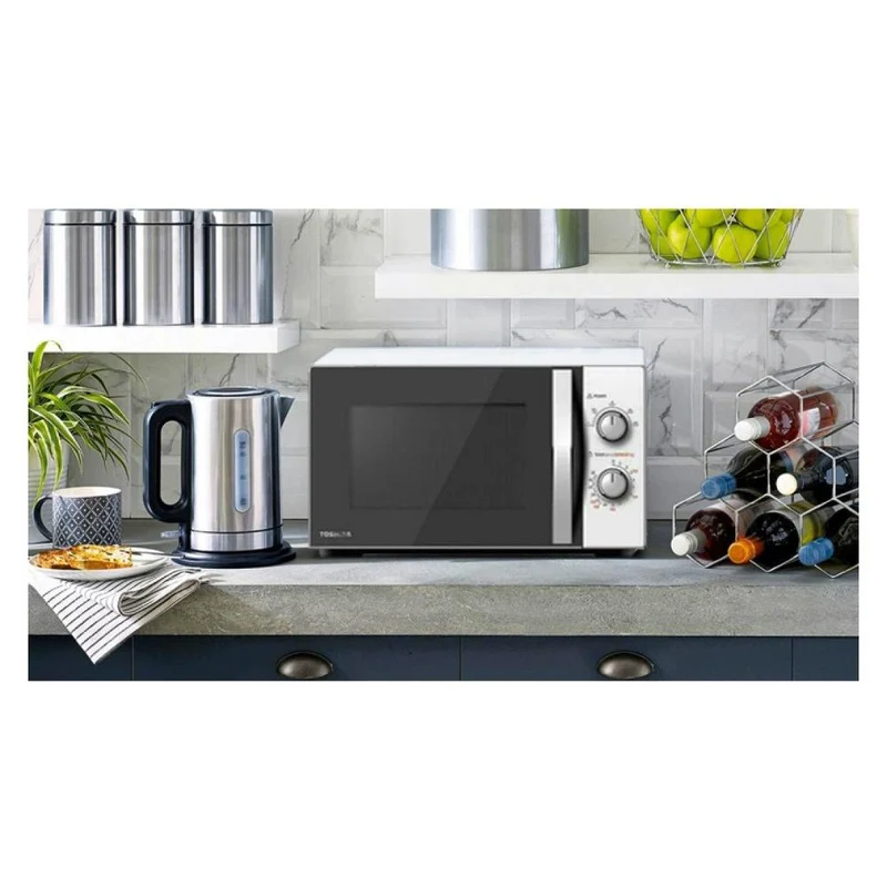 Micro-ondes Toshiba Mw Mg20P 20 litres 800 W (H 25,9 x L 44 x P 35,2 cm) Blanc