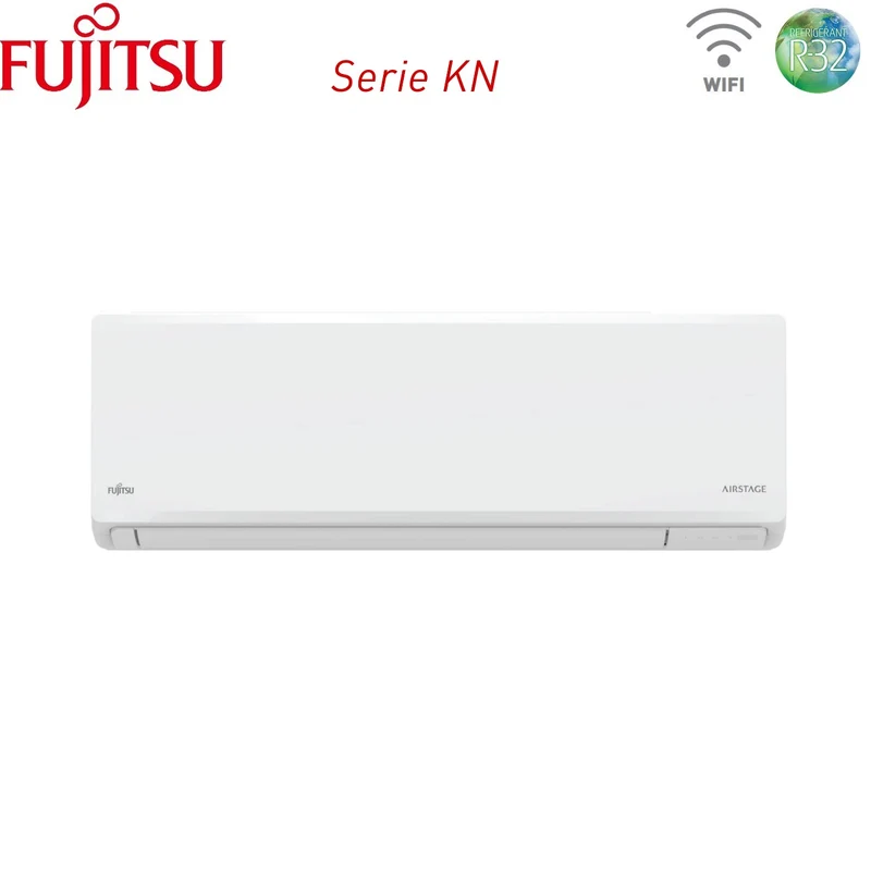 Climatiseur Fujitsu Quadri Split Inverter KN AIRSTAGE 7+7+12+12 avec AOEG30KBTA4 R-32 et Wi-Fi intégré
