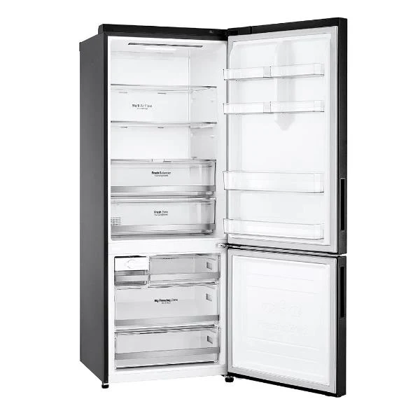 Réfrigérateur combiné LG GBB569MCAMN 462 litres Classe E (H 185 x L 70,5 x P 74 cm) Wi-Fi avec SmartThinQ Noir