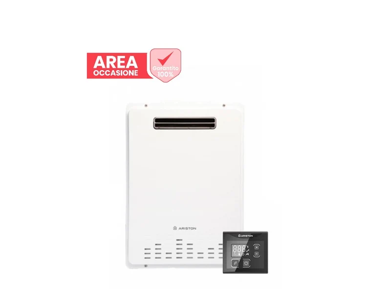 OFFRES SPÉCIALES 2296 Chauffe-eau à gaz Ariston NEXT EVO X OUTDOOR 26 EU Méthane 26 lt Extérieur Faibles émissions de NOx 3632462