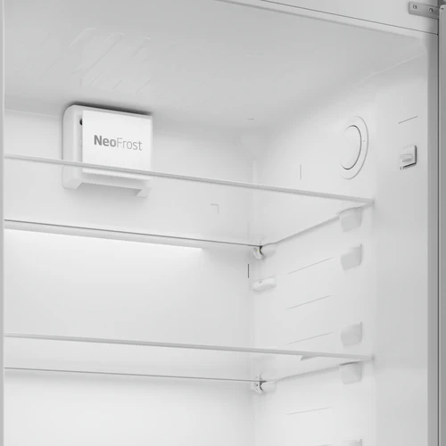 Réfrigérateur Beko RDNE455E40DXBN 406 litres Classe E à deux portes (H 185 x L 70 x P 65,5 cm) avec compresseur Inverter ProSmart, couleur argent.