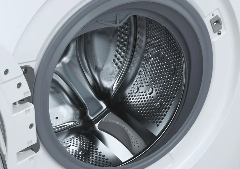 Lave-linge encastrable à chargement frontal Candy CBW 27D1E-S, 7 kg, Classe D, 1200 tr/min (H 82 x L 60 x P 47 cm), capteur intelligent, détecteur de poids.