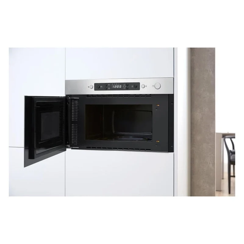 Micro-ondes encastrable Whirlpool AMW 442 IX, 22 litres, 700 W (H 97 x L 151 x P 81 cm), grille en acier inoxydable