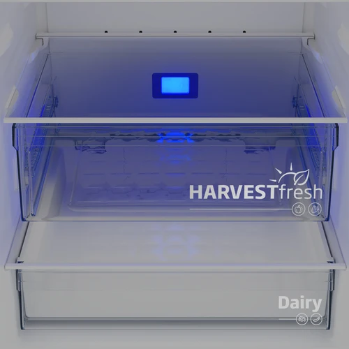 Réfrigérateur combiné Beko B3RCNE564HDXB 490 litres Classe E (H 192 x L 70 x P 74,5) Total No Frost HarvestFresh aspect métal