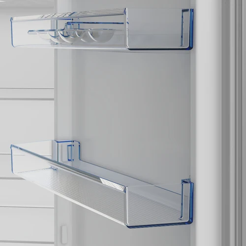 Réfrigérateur combiné Beko B1RCNA364XB 316 litres Classe E (H 186,5 x L 59,5 x P 66,3) AeroFlow Total No Frost, aspect métal