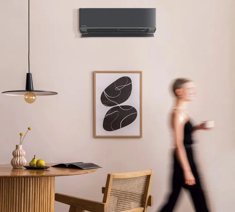 Climatiseur quadri-split Panasonic Etherea Gris Graphite 7+9+9+12 avec CU-4Z80TBE R-32 et Wi-Fi intégré