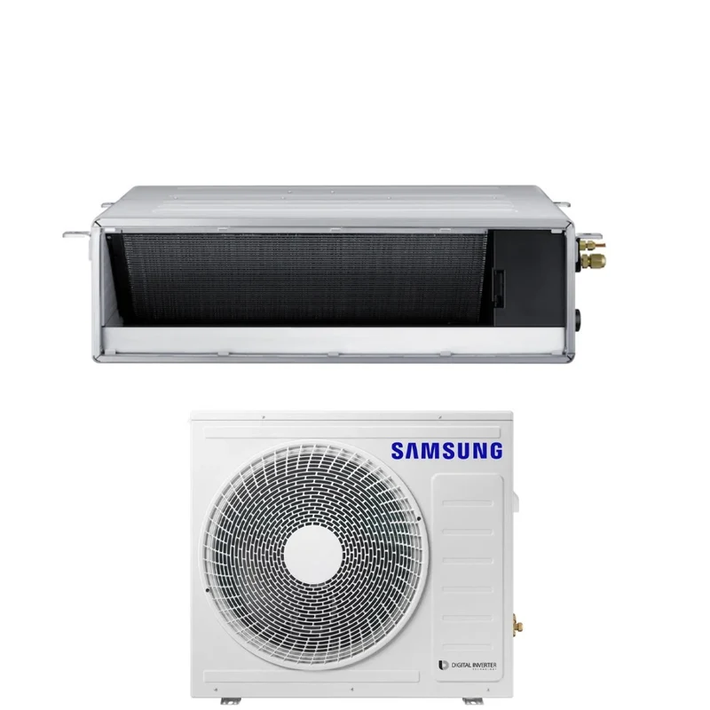 Climatiseur gainable Samsung AC071RNMDKG/EU 24 000 BTU, à moyenne puissance, R-32, Wi-Fi en option