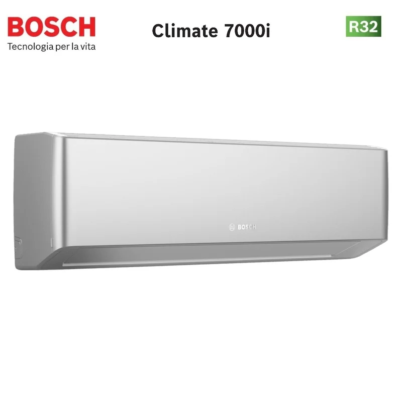 Climatiseur penta-split Bosch CLIMATE 7000i SILVER 7+9+9+9+9 Penta avec Wi-Fi intégré 5000M 105/4 E R-32