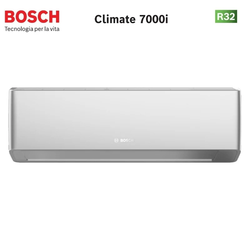 Climatiseur penta-split Bosch CLIMATE 7000i SILVER 7+7+9+9+9 Penta avec Wi-Fi intégré 5000M 105/4 E R-32