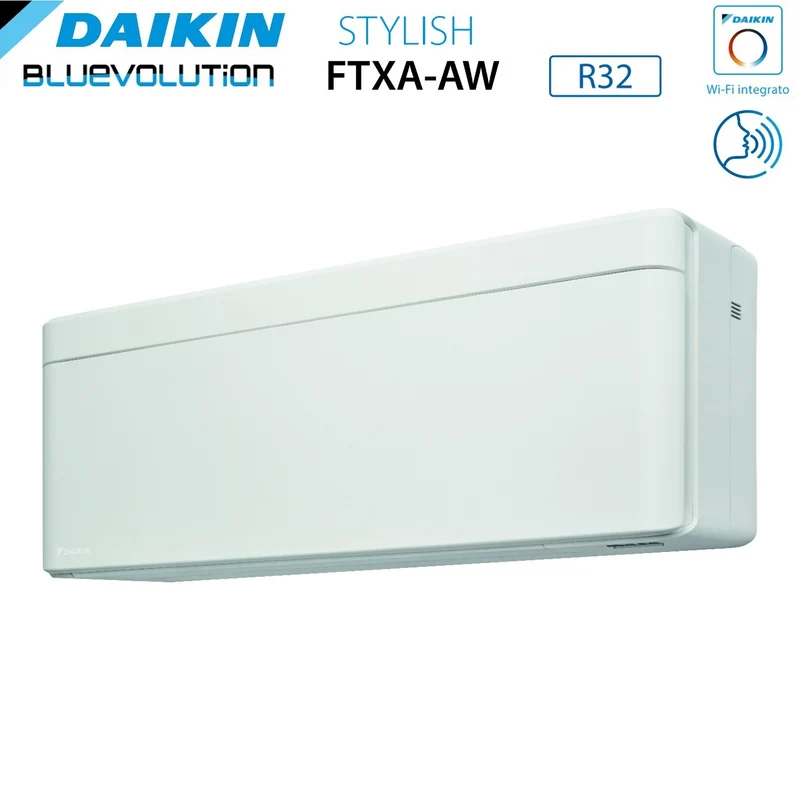 Climatiseur penta-split inverter Daikin STYLISH WHITE Série 9+9+9+9+12 avec 5MXM90N R-32 et Wi-Fi intégré