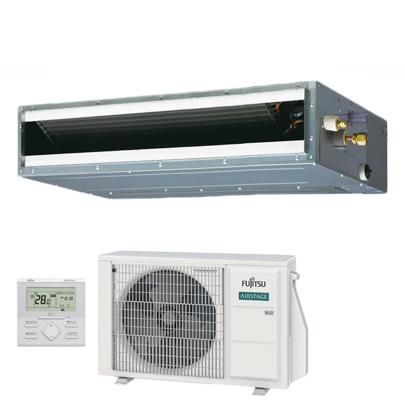 Climatiseur gainable Fujitsu série KL 12 000 BTU ARXG12KLLAP R-32 avec Wi-Fi en option