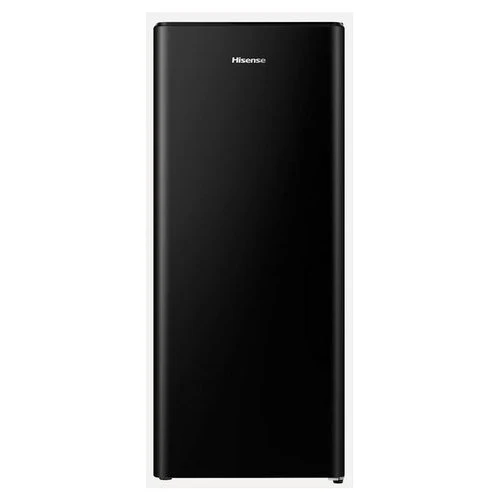 Réfrigérateur Hisense série RR RR220D4BBE à une porte, 165 litres, classe E (H 126,5 x L 51,5 x P 51,4 cm), noir
